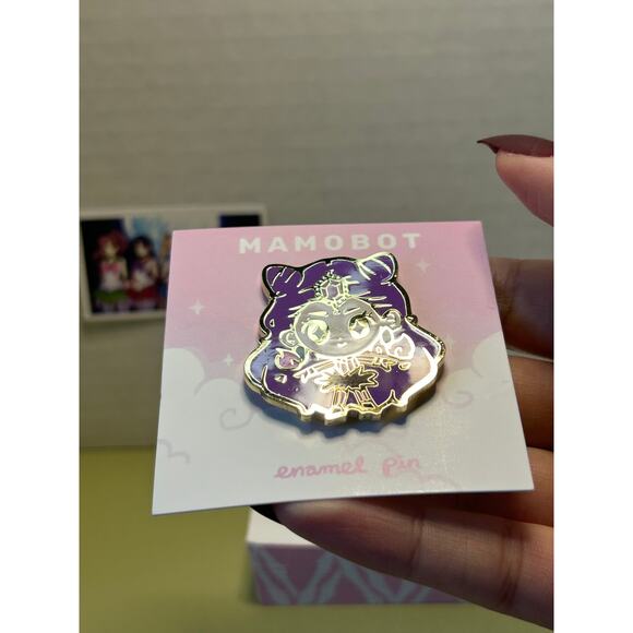 Mamobot Sailor Moon Anime Pin Senshi Dolls Black Moon Clan Koan Spectre Sisters - Picture 8 of 11